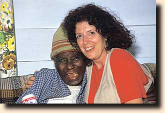 Anita Roddick with Ida