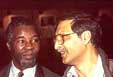 Prsident Mbeki og Omar Badsha
