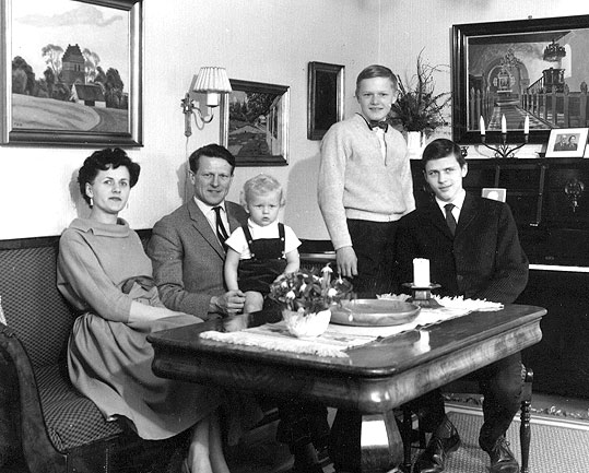 Familien Holdt i 1962