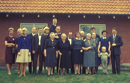 Min bror, Niels Jørgens konfirmation i 1964