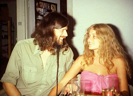 Med Vibeke i 1979