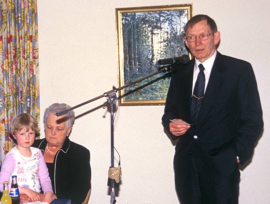 Karen Marie med Ivars efterfølger som folketingsformand, Christian Mejdahl.
