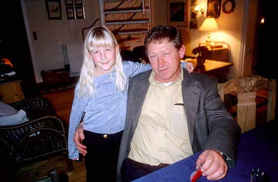 Jens med yngste datter