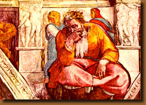 Jeremiah by Michelangelo